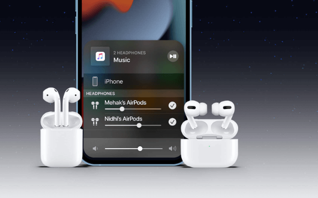 two airpods to one phone